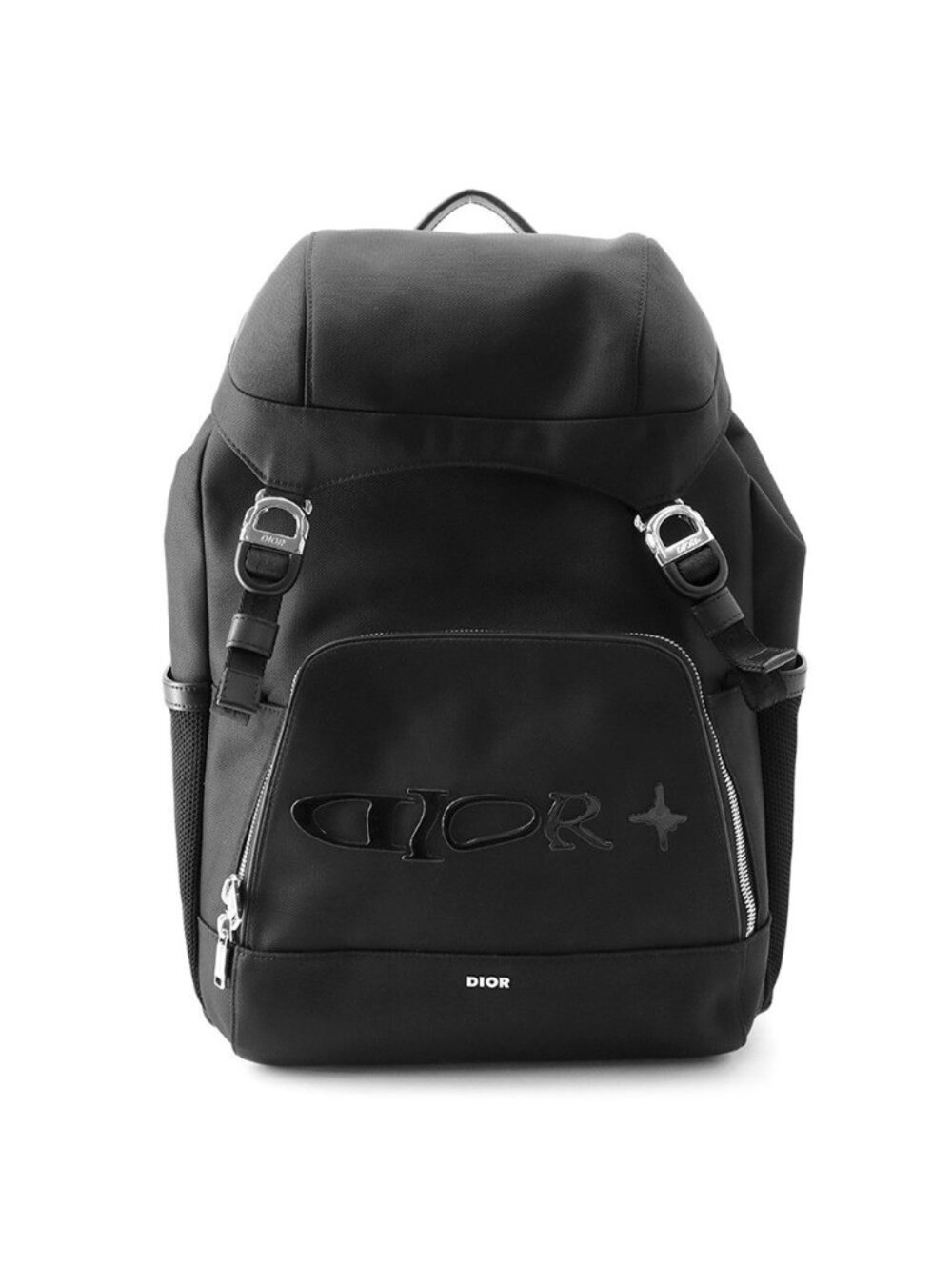 Dior Backpack 8 Lewis Hamilton Nylon Leather Black